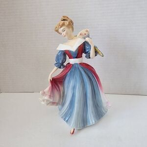 Royal Doulton AMY Figure Of The Year 1991 Bone China HN 3316 Special Edition Vtg